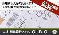 人材・組織診断システムキュービック